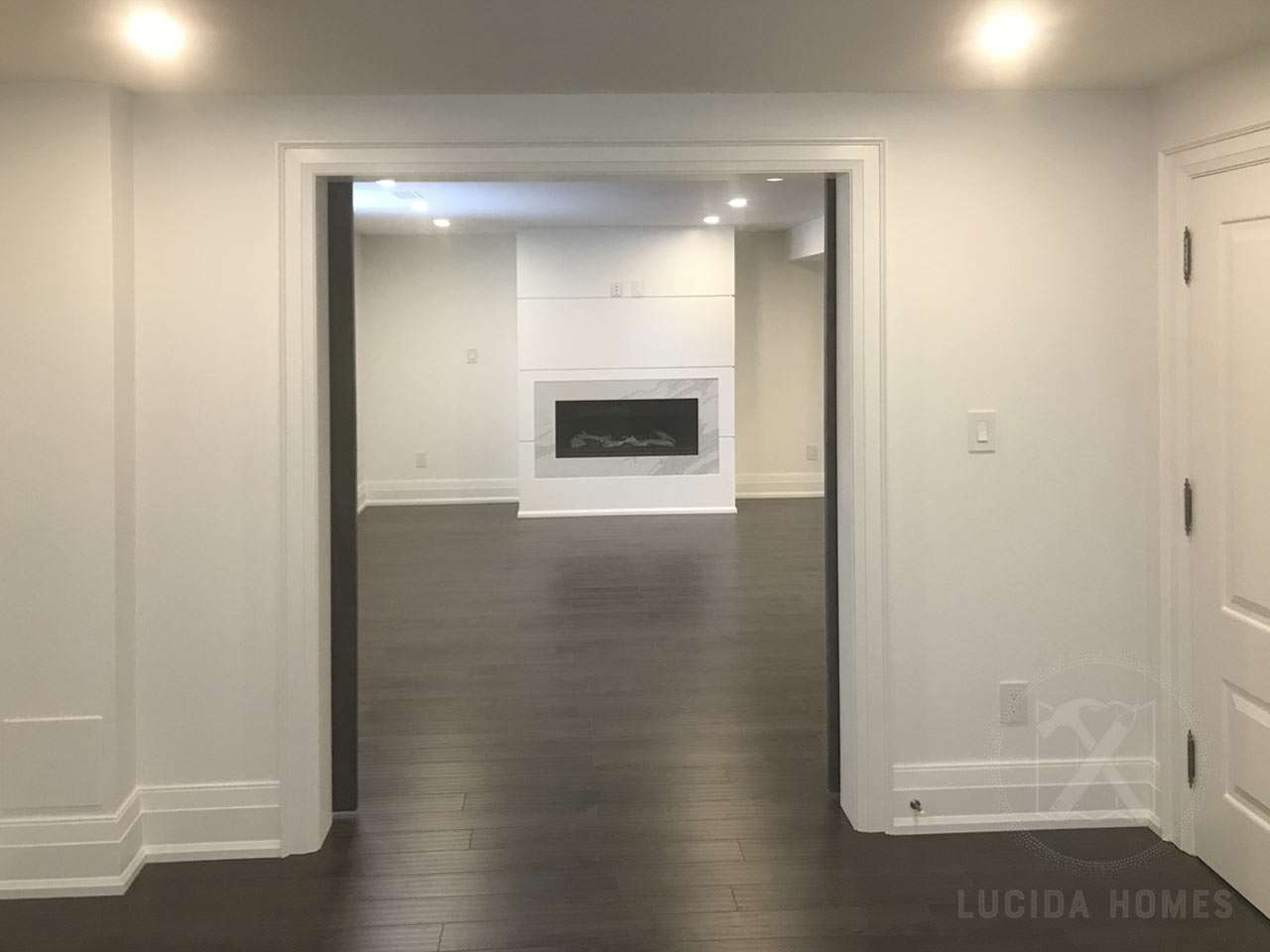 basement finishing open space