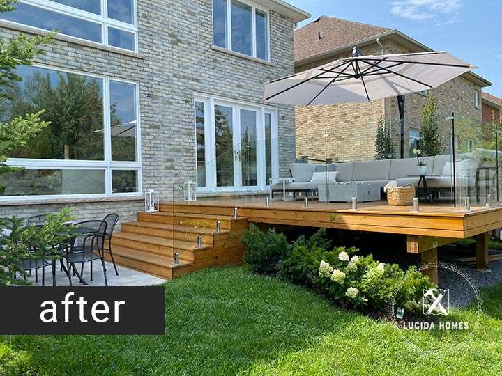 house exterior after